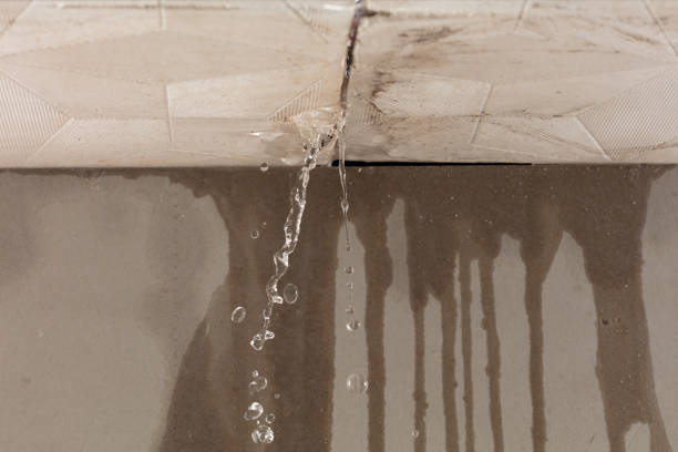 Professional Sewage Cleanup technician working in Hollis, OK